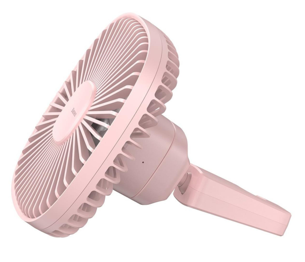 Baseus Wentylator Natural Wind magnetyczny różowy - 1038028 - zdjęcie 6